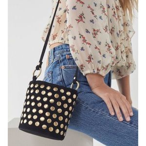 Studded Bucket Purse